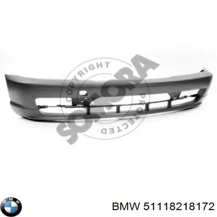 Parachoques delantero BMW 51118218172 precio, desde 284,17 EUR