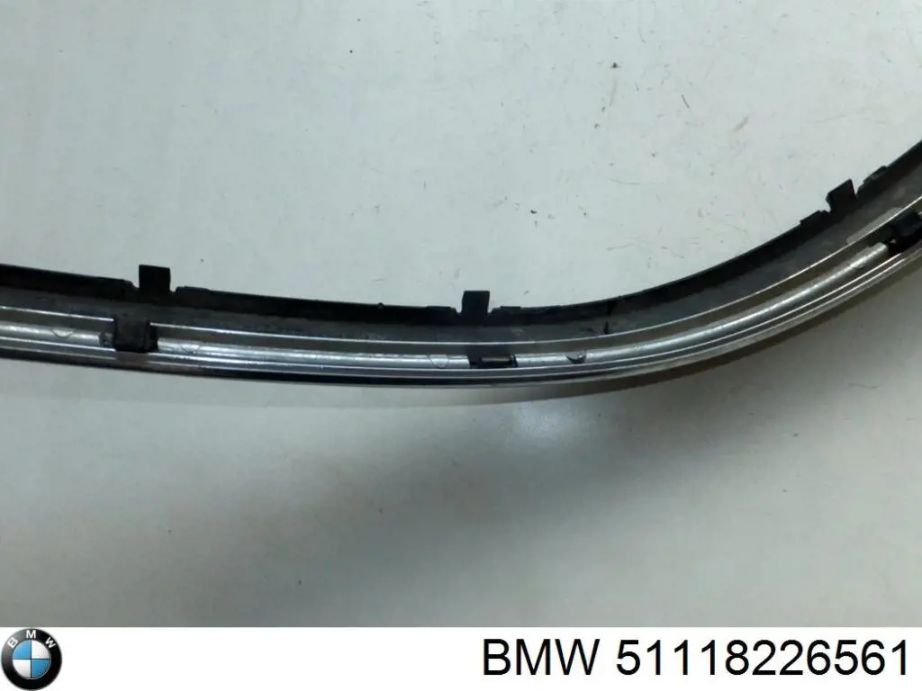 Protector paragolpes delantero izquierdo BMW 51118226561