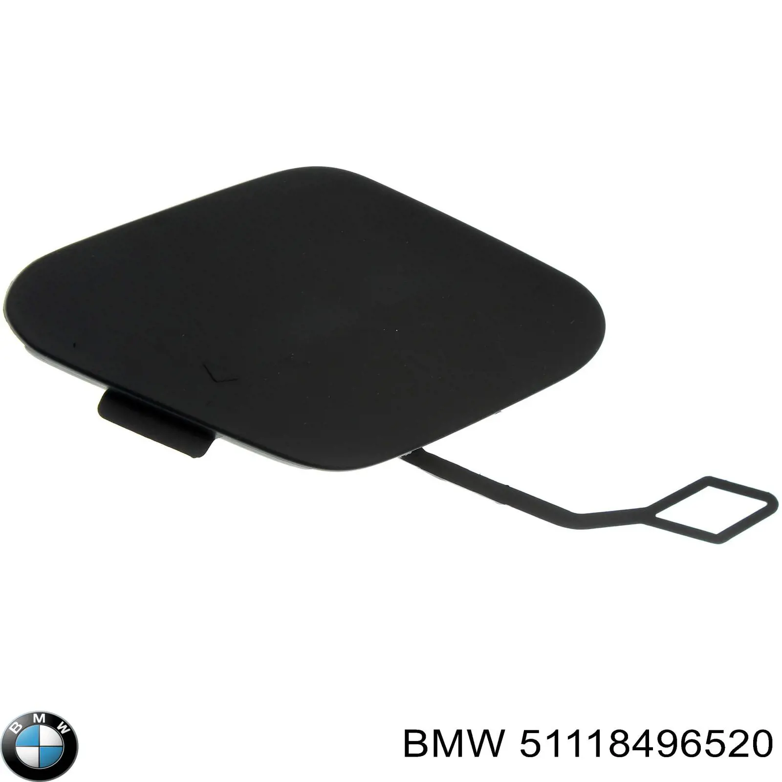 Tapa cubre gancho de remolque para parachoques delantera BMW 51118496520 precio, desde 11,25 EUR