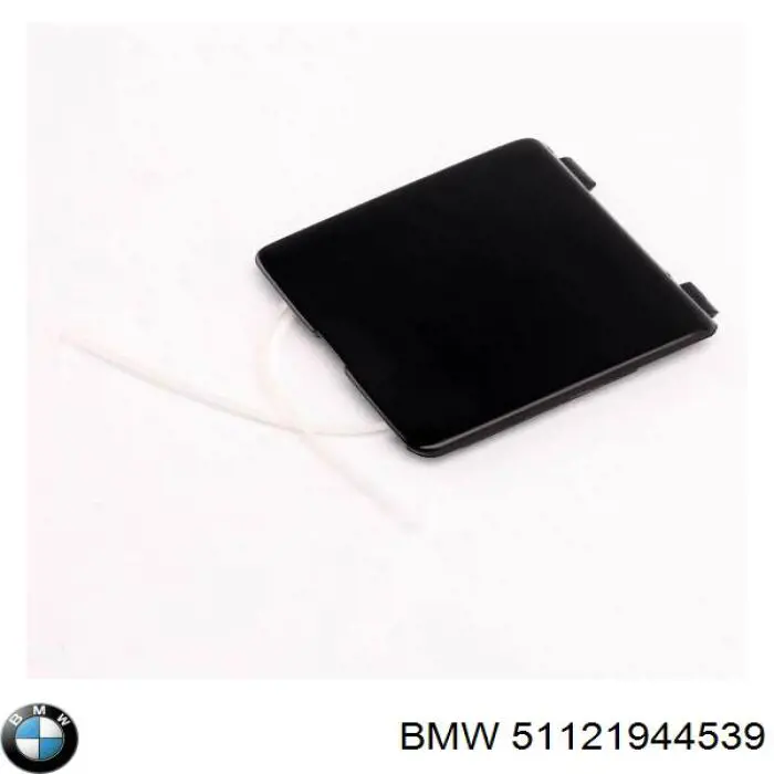 Cobertura de parachoques, enganche de remolque, trasera BMW 5 (E34)