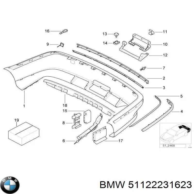  BMW 51122231623 precio, desde 4,66 EUR