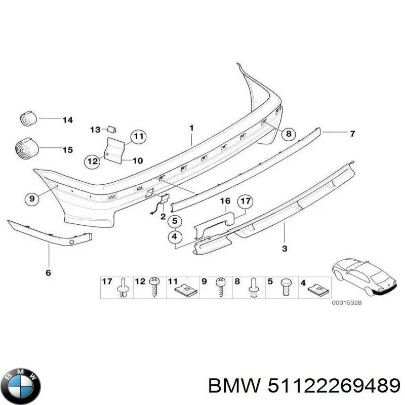  BMW 51122269489 precio, desde 119,06 EUR