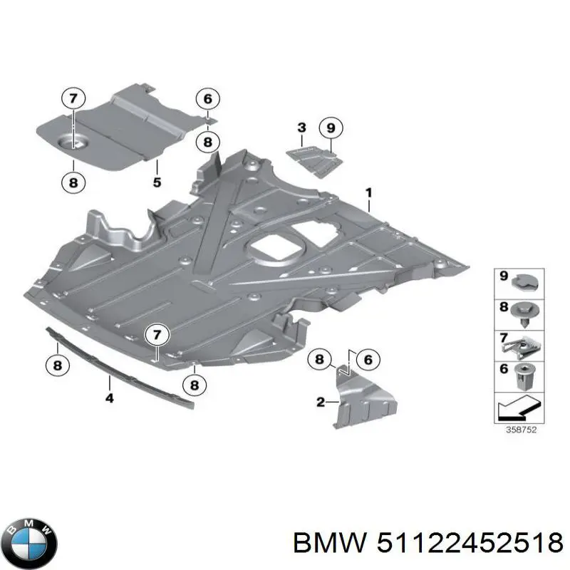 BMW 51122452518 precio, desde 47,54 EUR