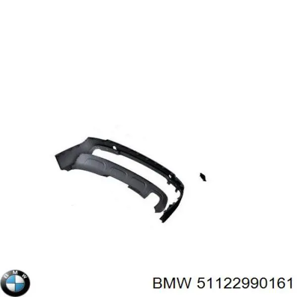 Comprar 51122990161 BMW Soporte central del parachoques trasero