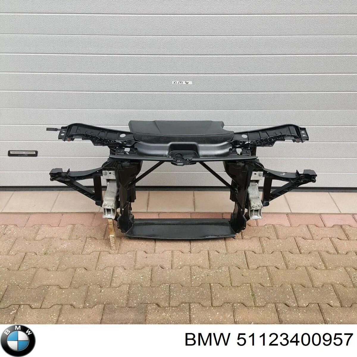 51123400957 BMW soporte de parachoques delantero izquierdo