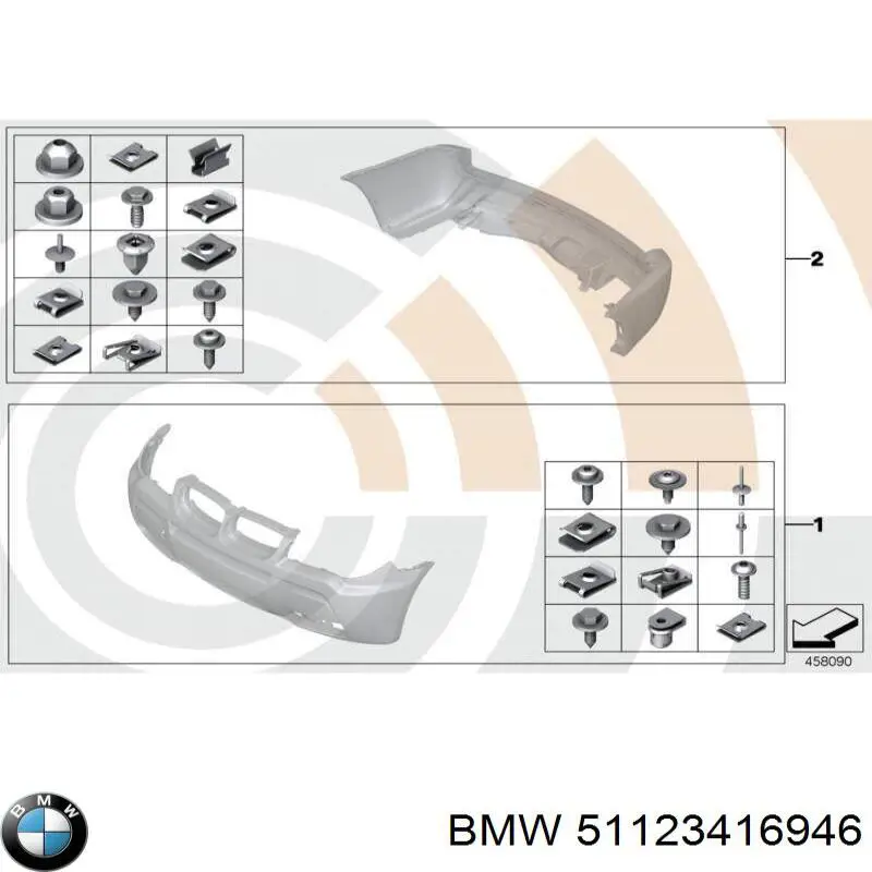 Paragolpes BMW 51123416946 precio, desde 960,53 EUR