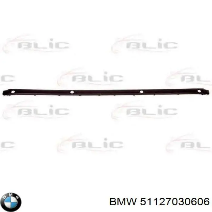 51127030606 BMW Moldura del parachoques trasero
