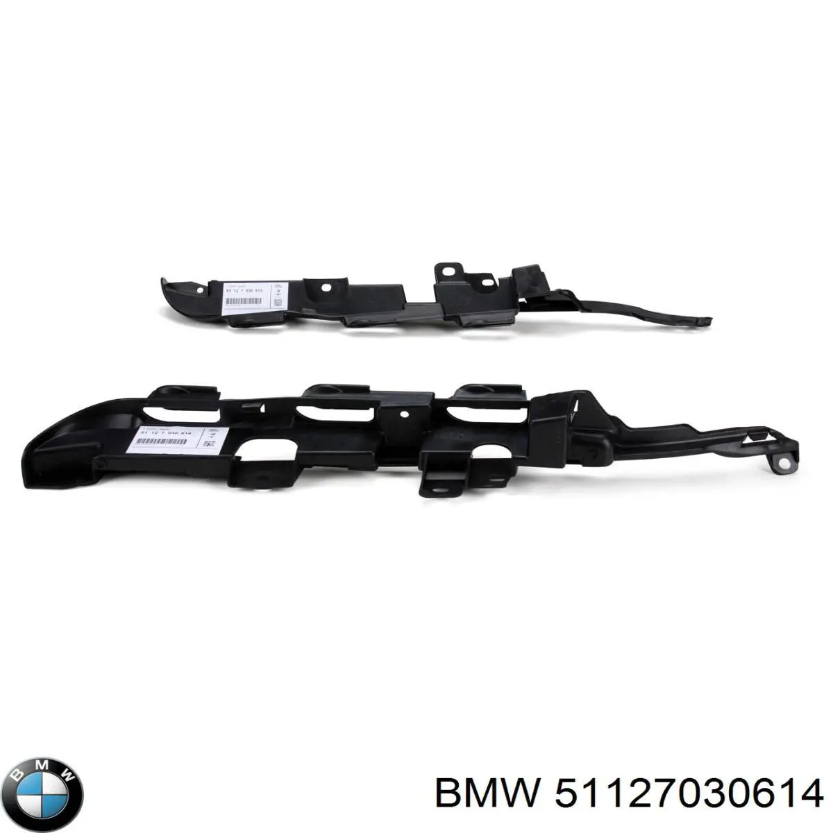 Soporte de guía para parachoques trasero, derecho para BMW 3 (E46)