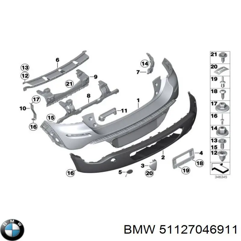  BMW 51127046911 precio, desde 4,45 EUR