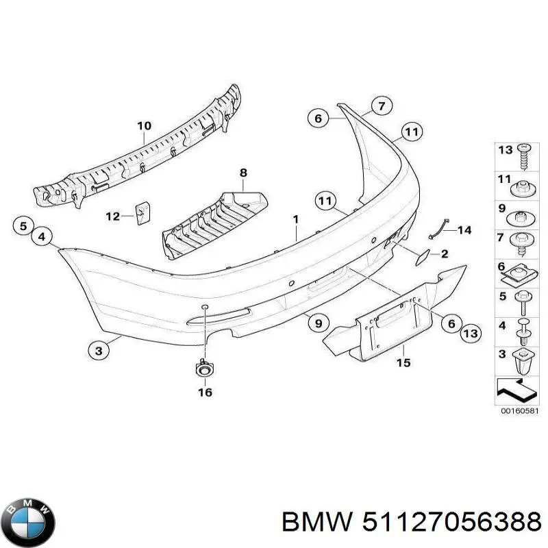  BMW 51127056388 precio, desde 46,46 EUR