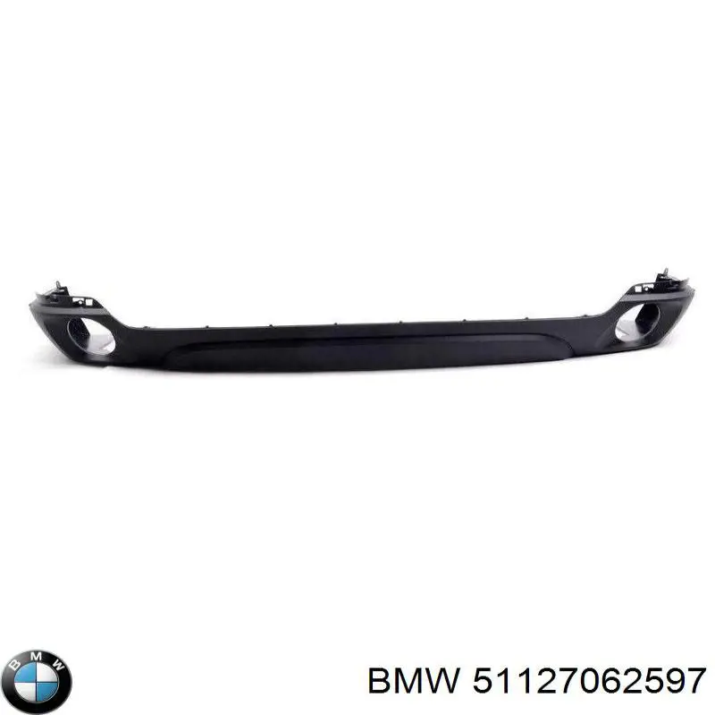 51127062597 BMW parachoques trasero