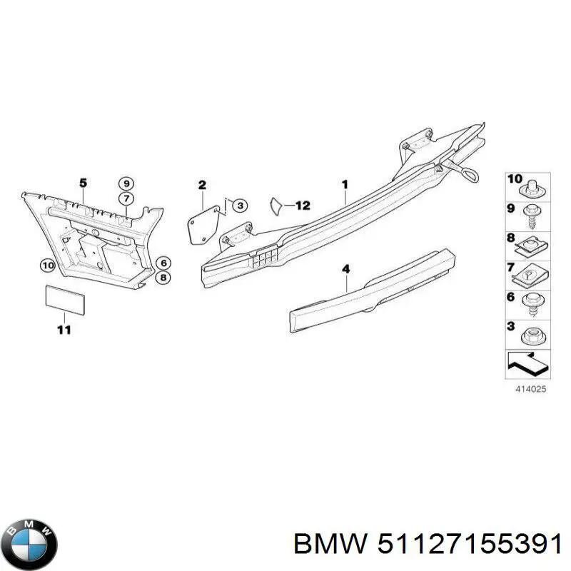 51127155391 BMW tapón roscado, colector de aceite