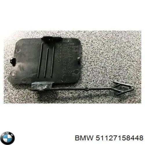 Comprar 51127158448 BMW Tapa de gancho de remolque trasero del parachoques