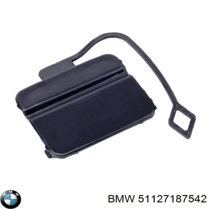 Cobertura de parachoques, enganche de remolque, trasera para BMW 3 (E90)