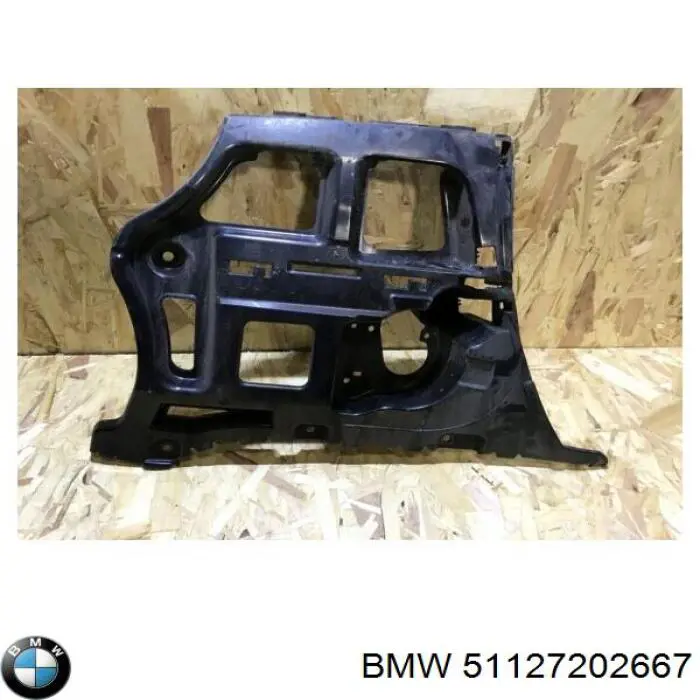 Guía izquierda del parachoques trasero BMW 51127202667 precio, desde 39,20 EUR