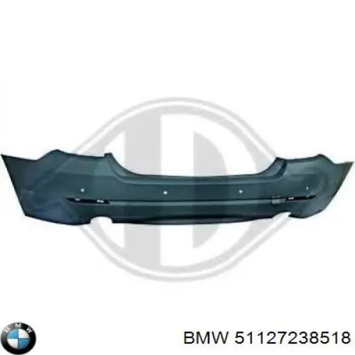 Paragolpes BMW 51127238518 precio, desde 145,70 EUR
