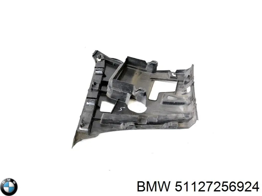 51127256924 BMW soporte de parachoques trasero exterior derecho