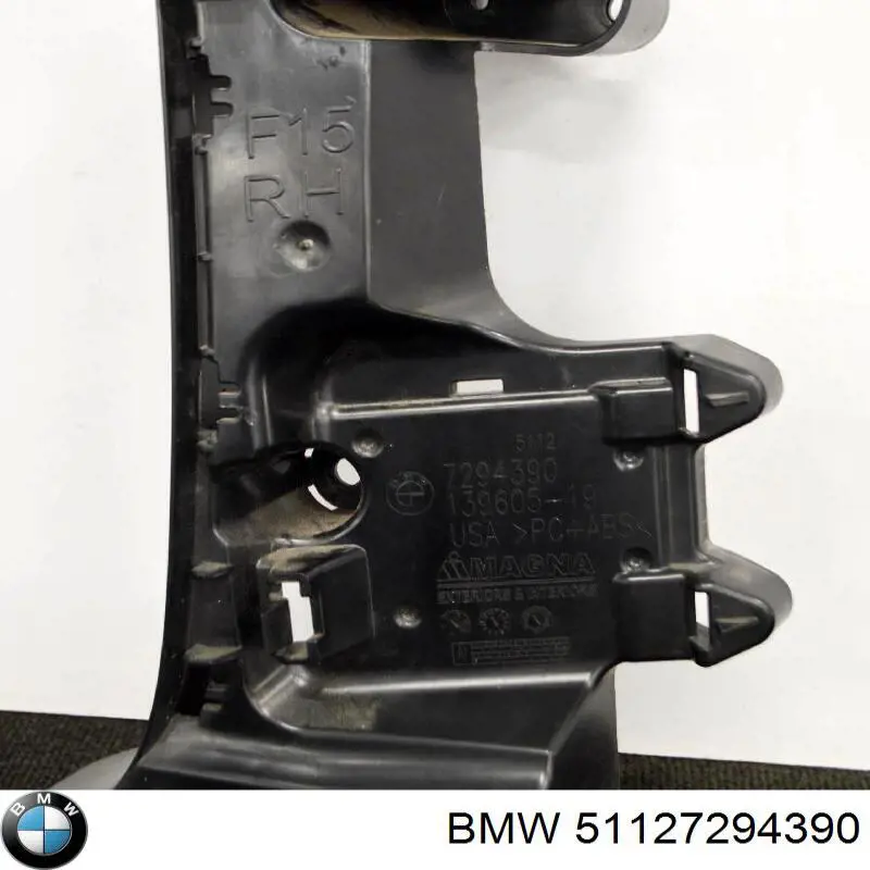 Soporte del parachoques trasero derecho BMW 51127294390 precio, desde 31,63 EUR