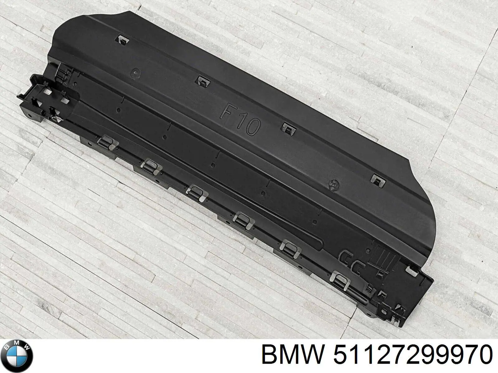 51127299970 BMW Absorbente paragolpes trasero