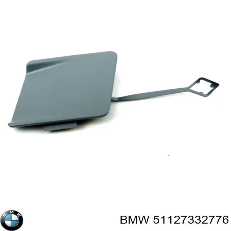 Cobertura de parachoques, enganche de remolque, trasera BMW 5 (F10)