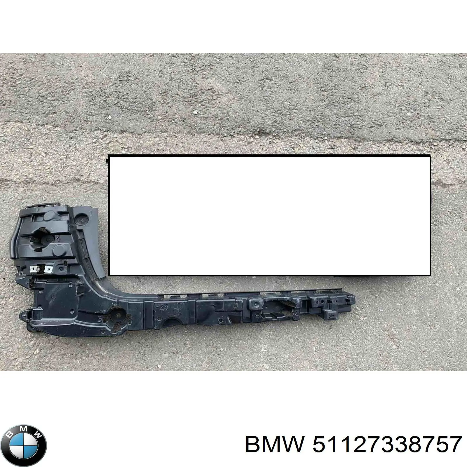 Soporte de parachoques trasero izquierdo BMW 51127338757 precio, desde 157,17 EUR