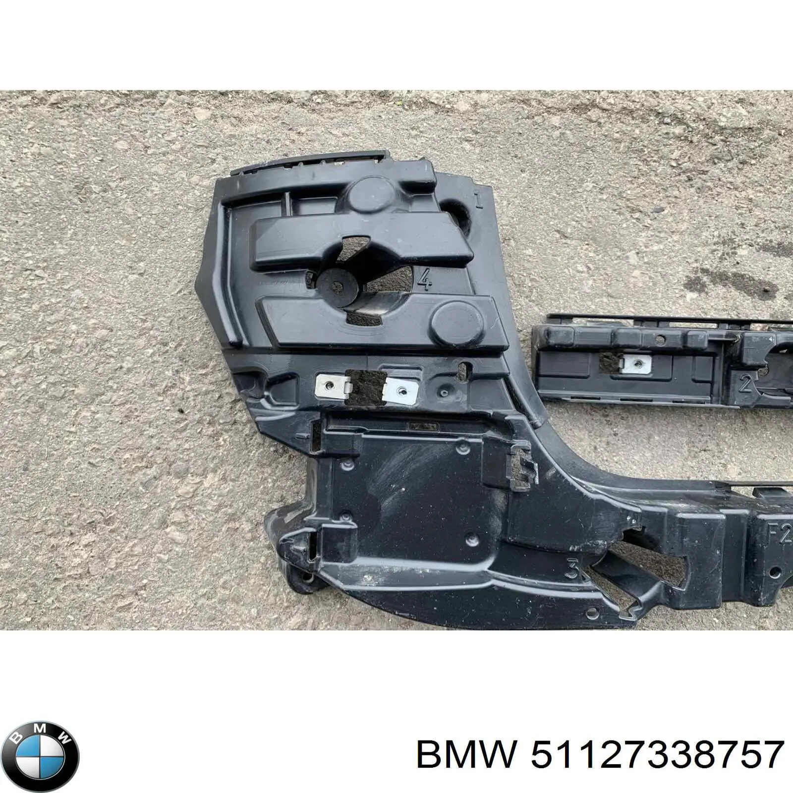 Comprar 51127338757 BMW Soporte de parachoques trasero izquierdo