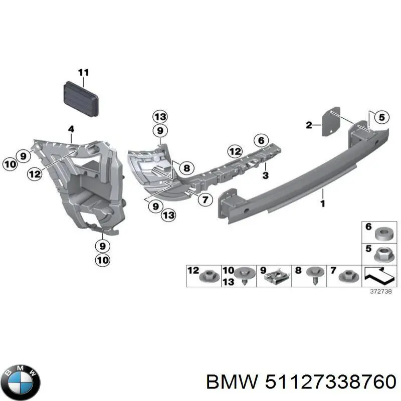 51127338760 BMW