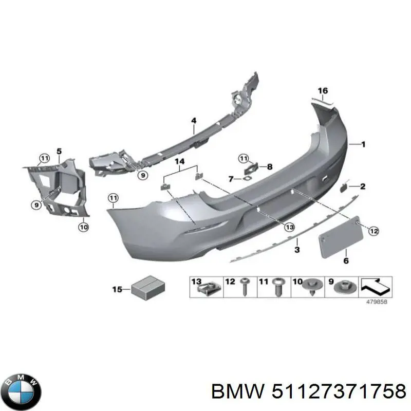 51127371758 BMW 