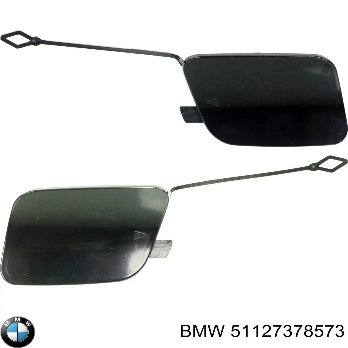 51127378573 BMW cobertura de parachoques, enganche de remolque, trasera