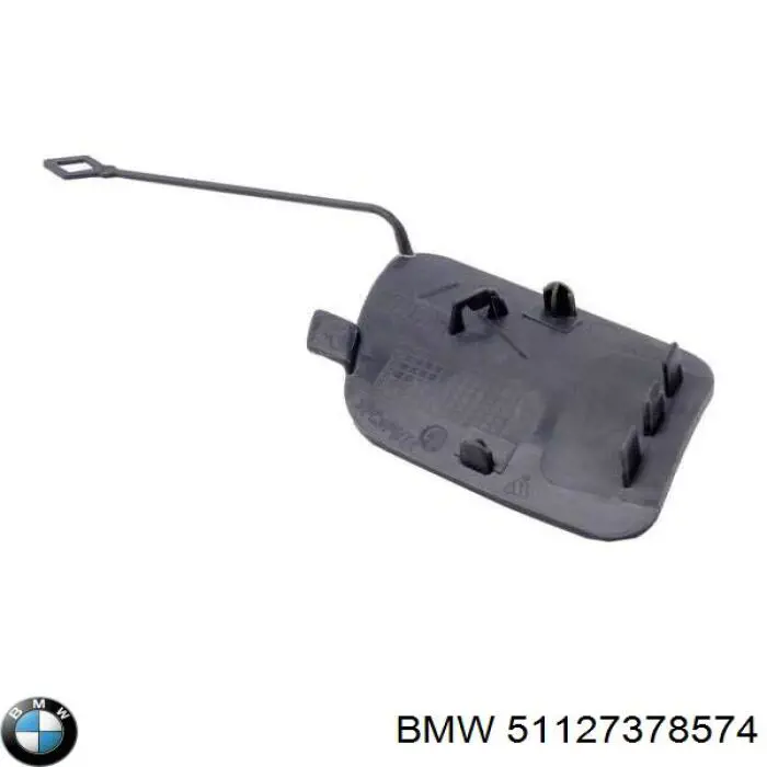 Cobertura de parachoques, enganche de remolque, trasera BMW 51127378574