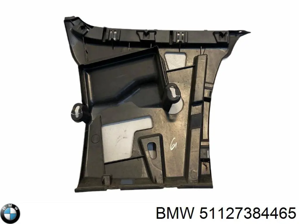 Soporte de parachoques trasero exterior izquierdo BMW 51127384465