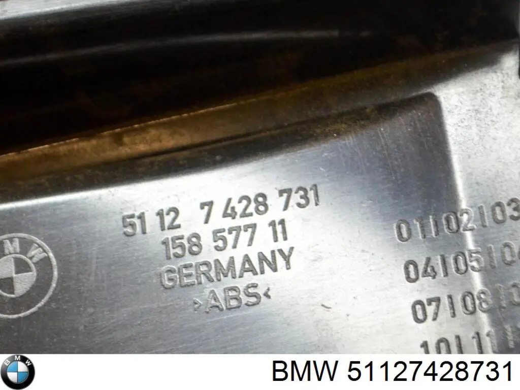 Comprar 51127428731 BMW Guía izquierda del parachoques trasero