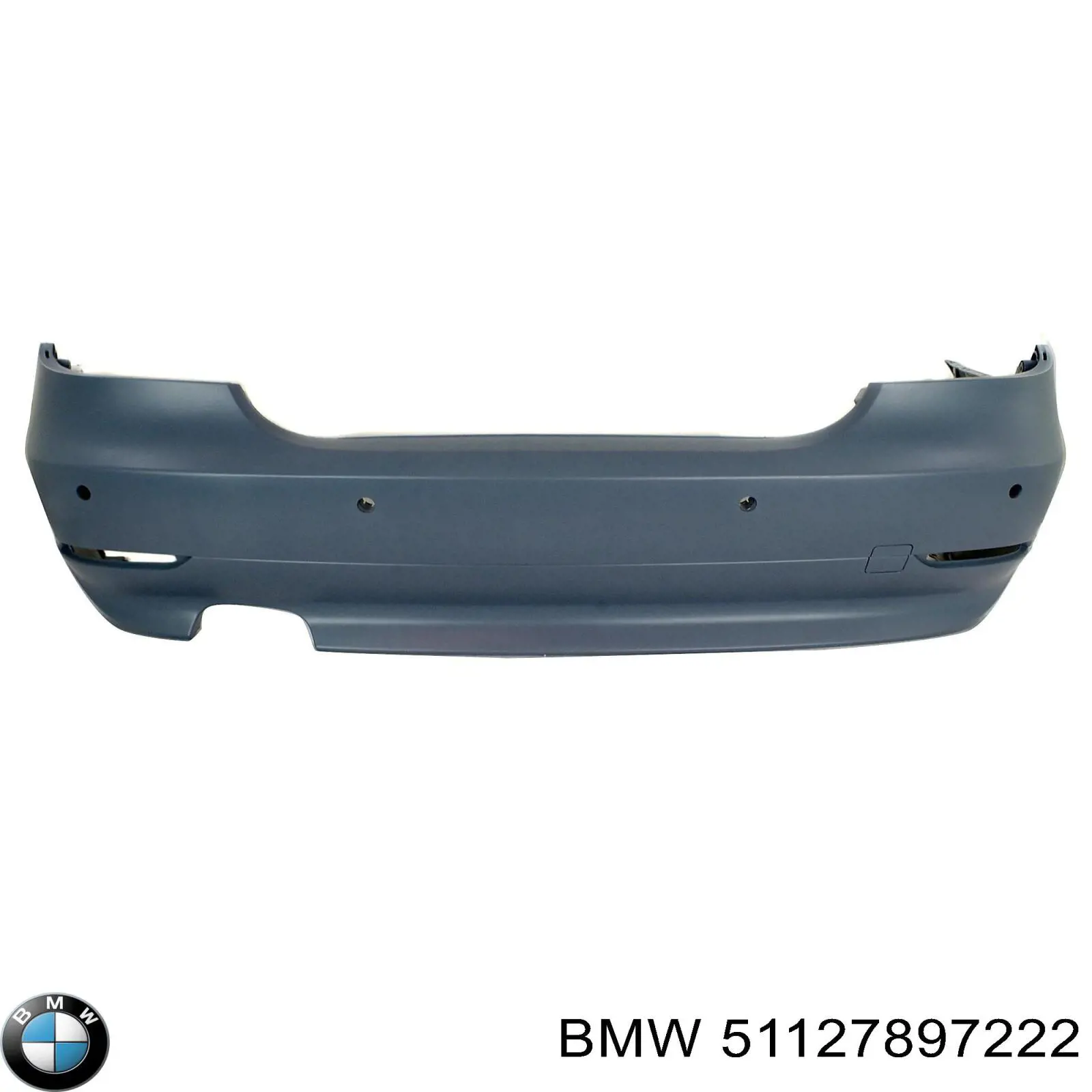 51127897222 BMW parachoques trasero