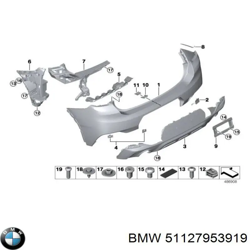 Paragolpes BMW X2 SUV (F39) (2017 - 2023) precio, desde 751,69 EUR