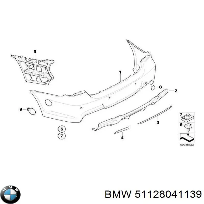 Paragolpes BMW 51128041139 precio, desde 135,76 EUR