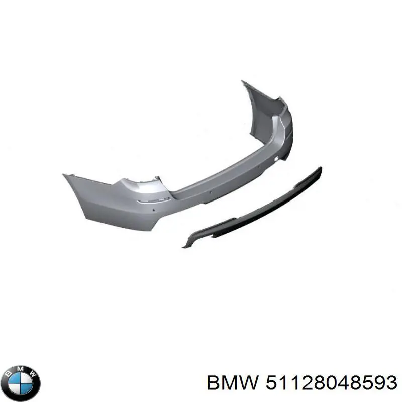 Paragolpes BMW 51128048593 precio, desde 155,27 EUR