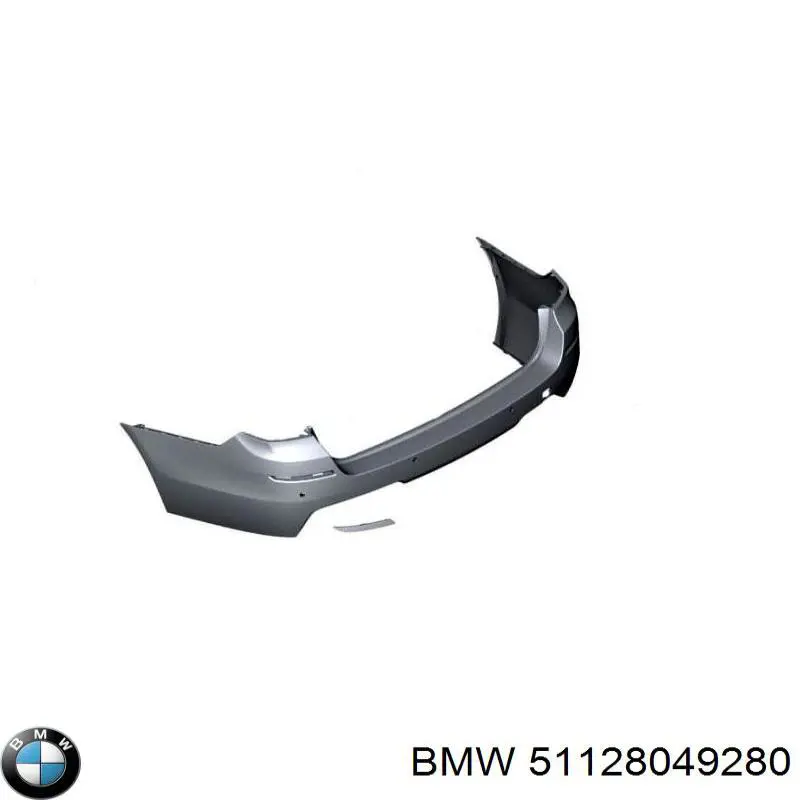 51128049280 BMW Defensa trasero