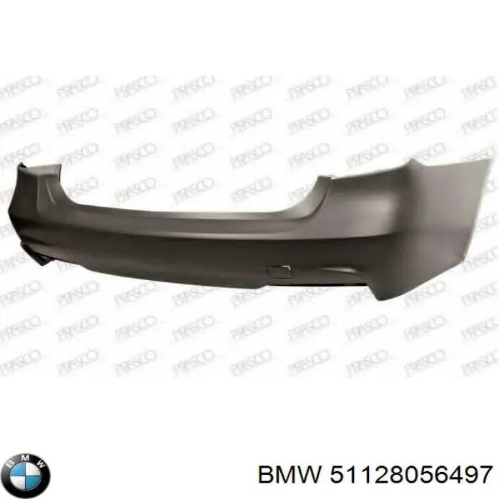 51128056497 BMW parachoques trasero