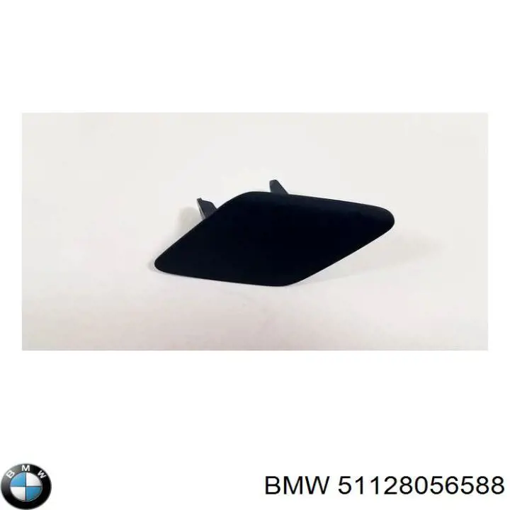 51128056588 BMW rejilla de ventilación, parachoques trasero, derecha