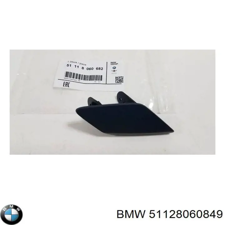 Comprar 51128060849 BMW Tapa de gancho de remolque trasero del parachoques