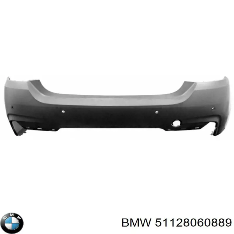 51128060889 BMW parachoques trasero