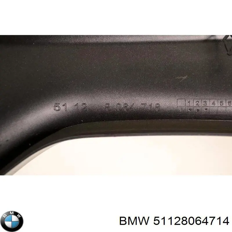 Soporte central del parachoques trasero BMW 51128064714 precio, desde 30,75 EUR