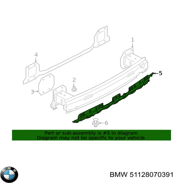 Comprar 51128070391 BMW 
