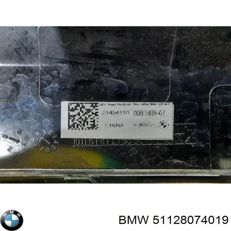 Comprar 51128074019 BMW Moldura de parachoques trasero izquierdo