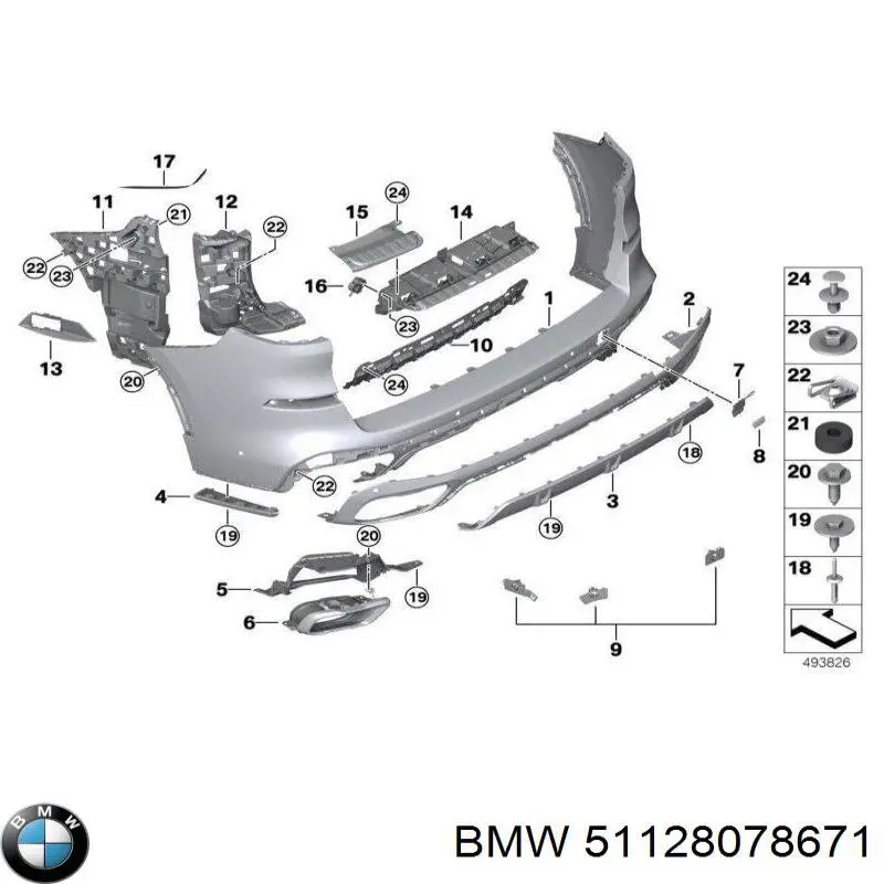  BMW 51125A5C8E5 precio, desde 356,09 EUR