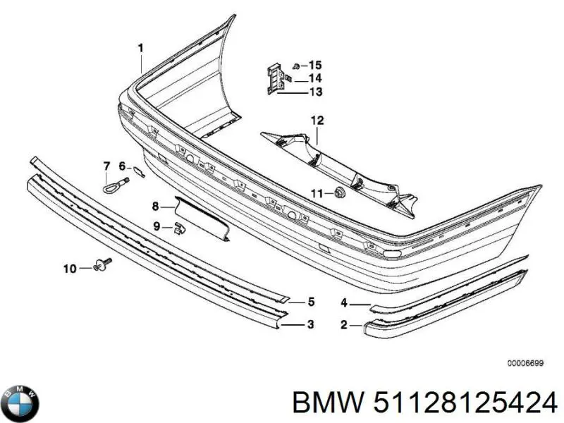 Comprar 51128125424 BMW 