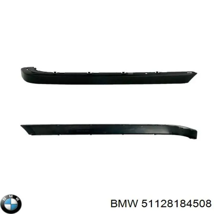Moldura derecha del parachoques trasero BMW 51128184508 precio, desde 52,05 EUR