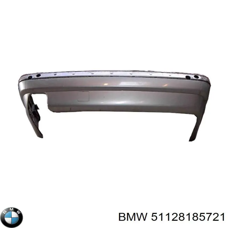 Paragolpes trasero BMW 5 E34