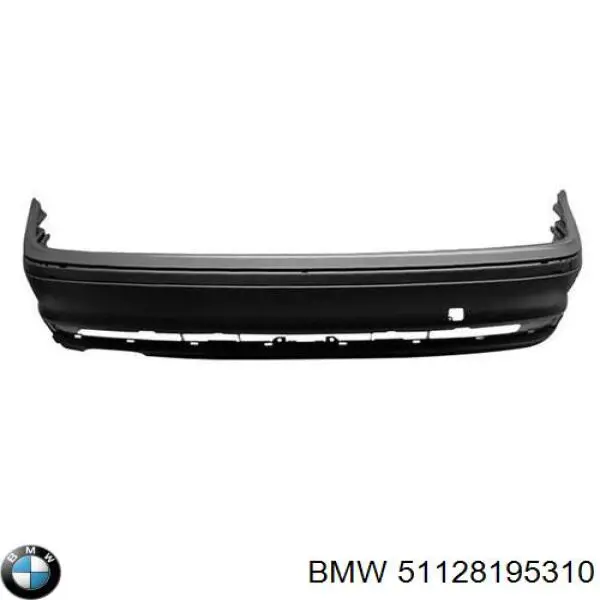 Parachoques trasero 51128195310 BMW