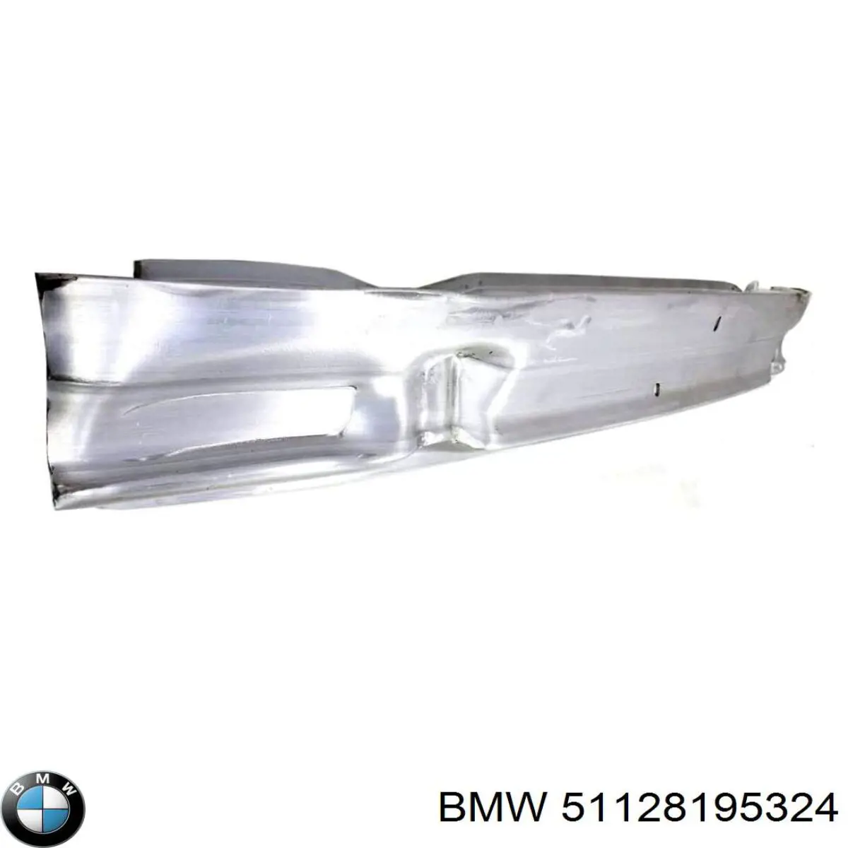 Refuerzo parachoques trasero BM0181672 Prasco